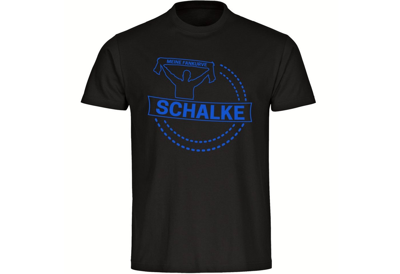 multifanshop T-Shirt Kinder Schalke - Meine Fankurve - Boy Girl von multifanshop