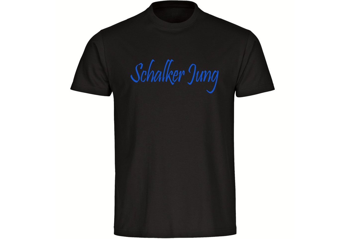 multifanshop T-Shirt Kinder Schalke - Schalker Jung - Jungen Mädchen Shirt Fanartikel von multifanshop