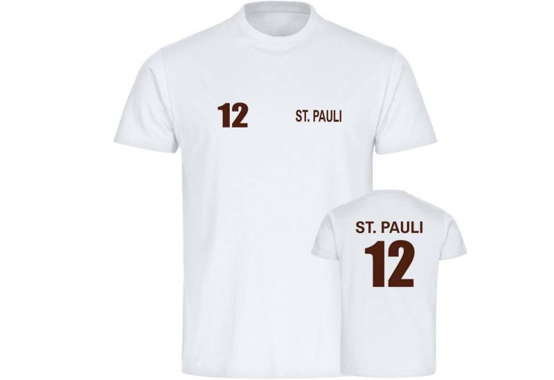 multifanshop T-Shirt Kinder St. Pauli - Trikot 12 - Boy Girl von multifanshop