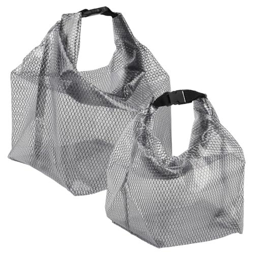 Transparente Kulturtasche, Kulturbeutel Transparent, Tragbare wasserdichte Reisebeutel für Männer, Frauen, Kinder, Familie, Grau von mumisuto