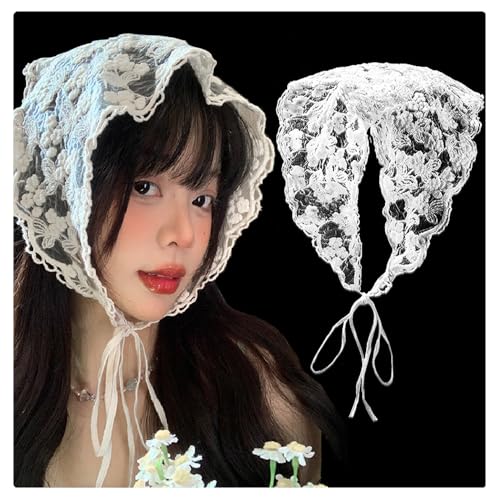 Süßes Spitze Kopftücher Für Damen Sommer Weiß Geblümtes Stirnband Blumen Kopftuch Seidentuch Haare Damen Haarbänder Bandanas Kopftuch Mädchen Kopfbedeckung Dreieckstuch Turban Süßes Spitze Kopftücher Für Damen Sommer Weiß Geblümtes Stirnband Blumen Kopftuch Seidentuch Haare Damen Haarbänder Bandanas Kopftuch Mädchen Kopfbedeckung Dreieckstuch Turban von muniway