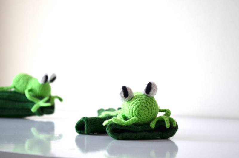 Gestrickte Frosch-Winterhandschuhe, Wolle Fingerlos, Grober Halbfingerhandschuh, Tierhandpuppe, Einzigartiges Design, Lustige Geschenkidee, Geschenk von muratyusuf