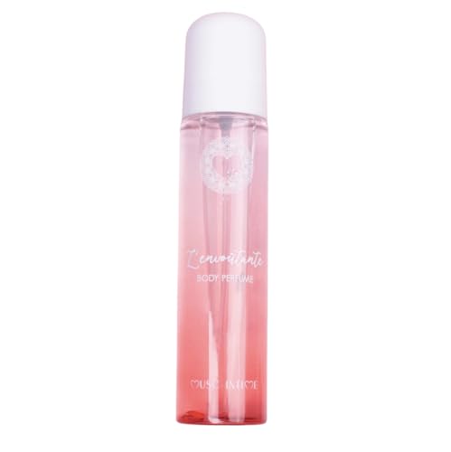MUSC INTIME Die offizielle Marke – Körperspray – Rose Mystik – L'Envoûante – Damenpflege – intensiver 2-in-1-Spray – langanhaltend – spendet Feuchtigkeit und macht es weich – pflanzliches Glycerin MUSC INTIME Die offizielle Marke – Körperspray – Rose Mystik – L'Envoûante – Damenpflege – intensiver 2-in-1-Spray – langanhaltend – spendet Feuchtigkeit und macht es weich – pflanzliches Glycerin von musc intime