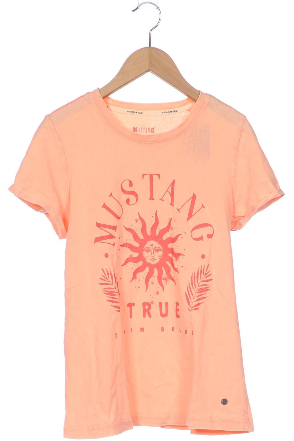 MUSTANG Damen T-Shirt, orange von mustang
