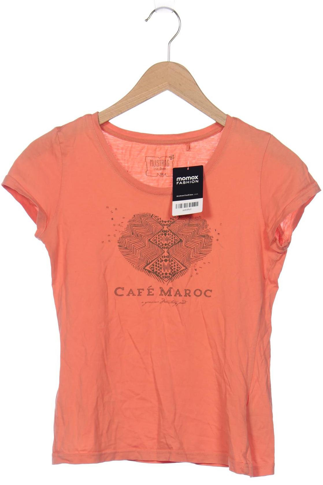 MUSTANG Damen T-Shirt, orange von mustang