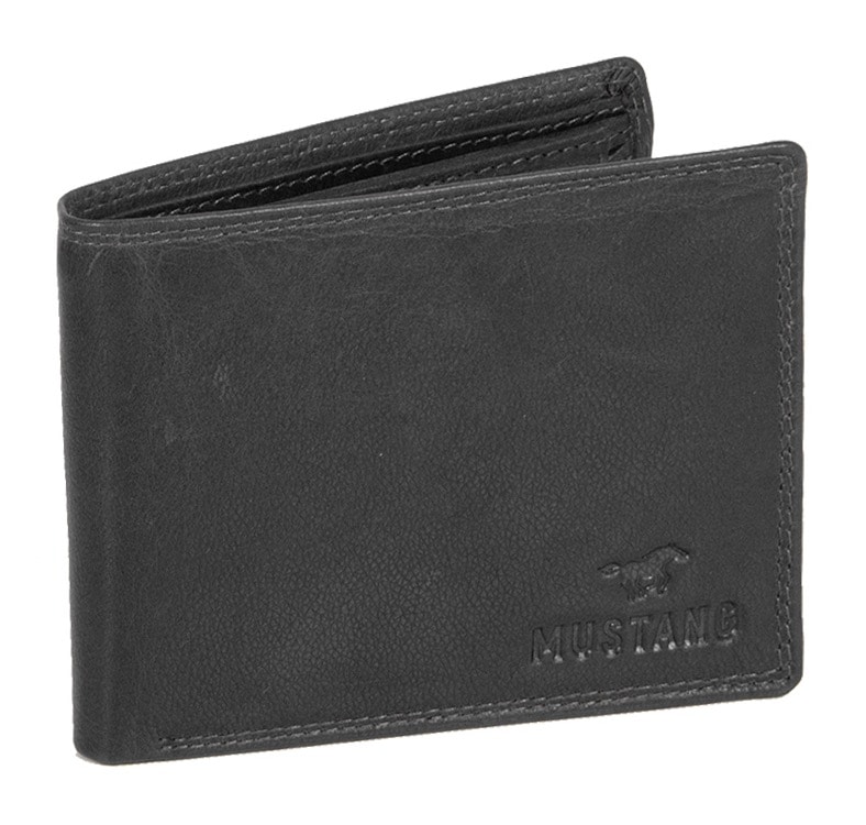 MUSTANG Geldbörse "Udine" aus Leder mit Reißverschluss-Innenfach von mustang