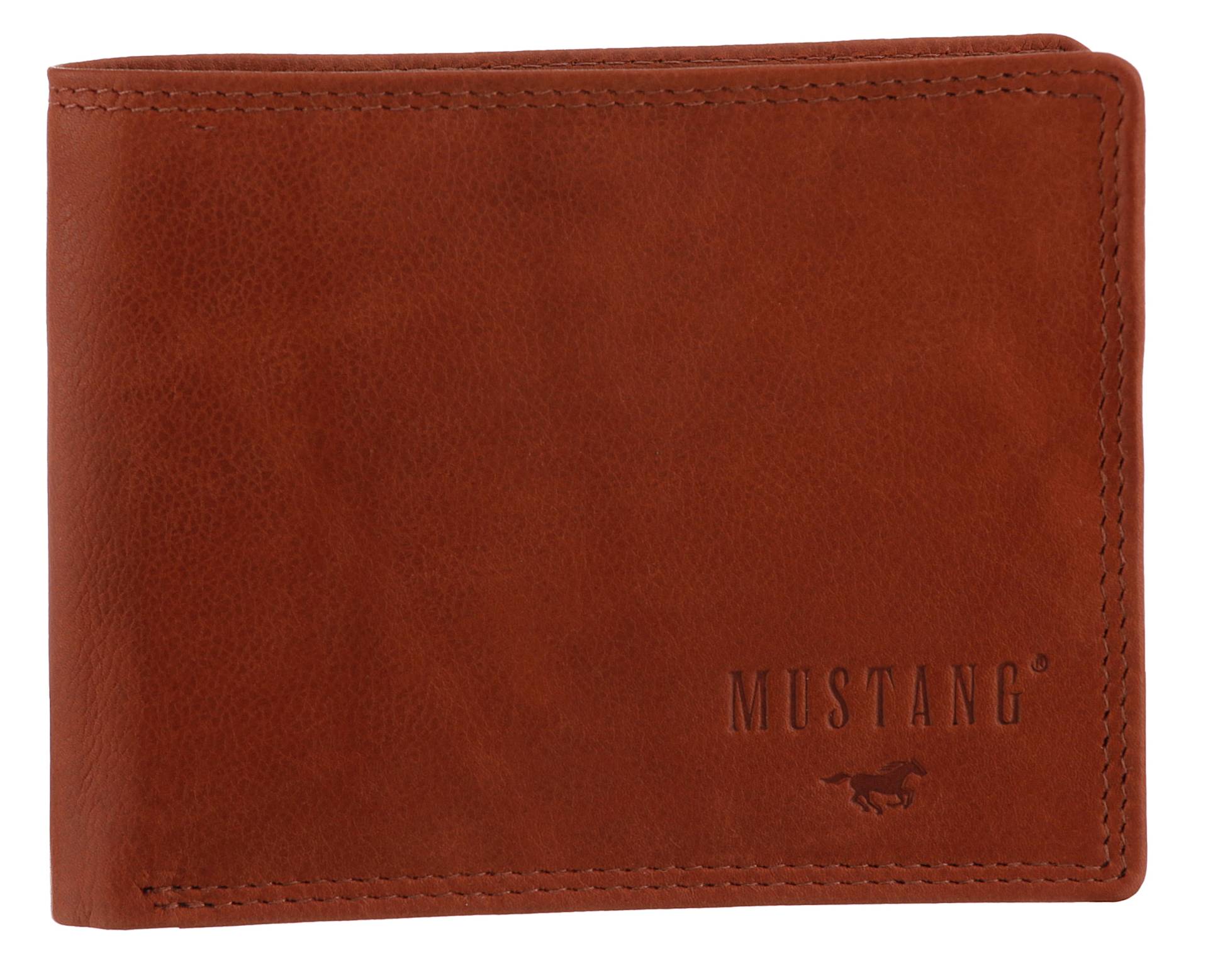 MUSTANG Geldbörse "Udine leather wallet side opening" von mustang