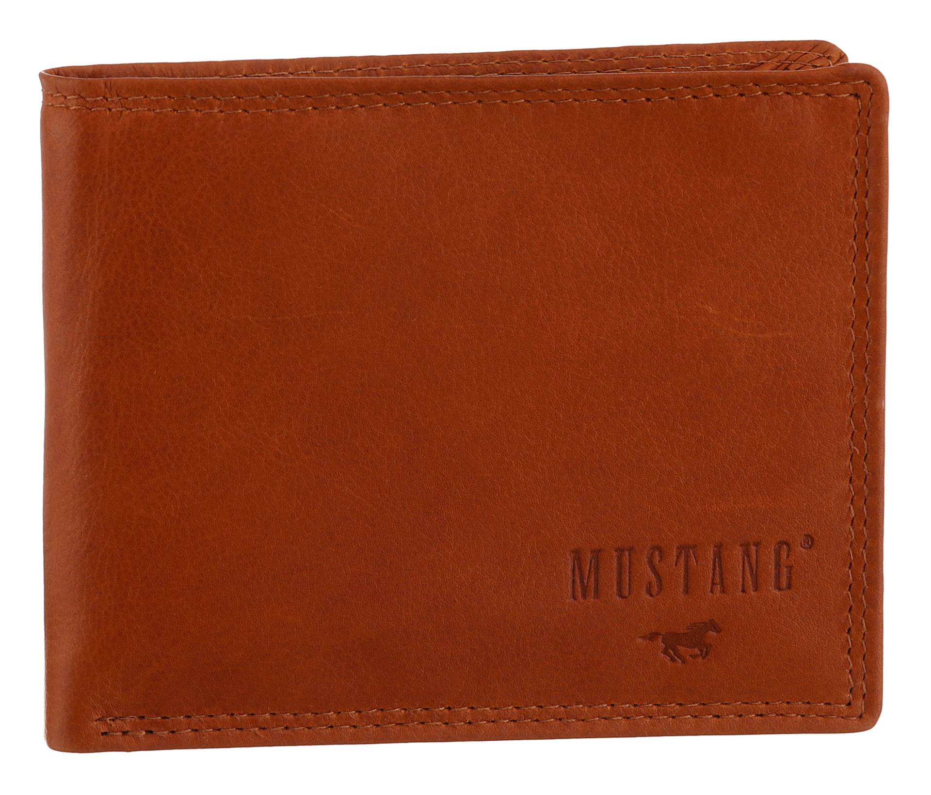 MUSTANG Geldbörse "Udine leather wallet side opening" von mustang