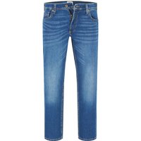 MUSTANG Herren Jeans blau Baumwoll-Stretch von mustang