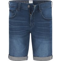 MUSTANG Herren Jeansshorts blau Baumwoll-Stretch von mustang