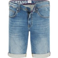 MUSTANG Herren Jeansshorts blau von mustang