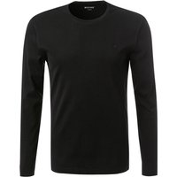 MUSTANG Herren Longsleeve schwarz Baumwolle von mustang