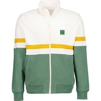 MUSTANG Herren Sweatjacke gelb,grün,weiß Gestreift MUSTANG Herren Sweatjacke gelb,grün,weiß Gestreift von mustang