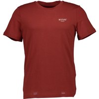 MUSTANG Herren T-Shirt braun Baumwolle MUSTANG Herren T-Shirt braun Baumwolle von mustang