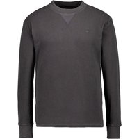 MUSTANG Herren Longsleeve grau Baumwolle von mustang