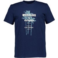 MUSTANG Herren T-Shirt blau MUSTANG Herren T-Shirt blau von mustang