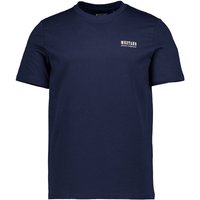 MUSTANG Herren T-Shirt blau Baumwolle von mustang