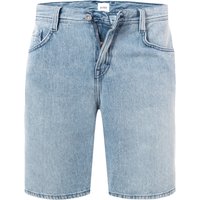 MUSTANG Herren Jeansshorts blau von mustang