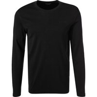 MUSTANG Herren Longsleeve schwarz Baumwolle von mustang