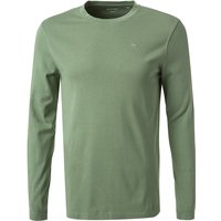 MUSTANG Herren Longsleeve grün Baumwolle von mustang