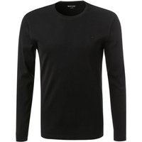 MUSTANG Herren Longsleeve schwarz Baumwolle von mustang