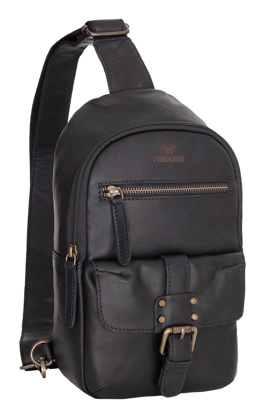 MUSTANG Umhängetasche "Gonesse", Men Schultertasche, Crossbody mit verstellbarem Umhängeriemen von mustang