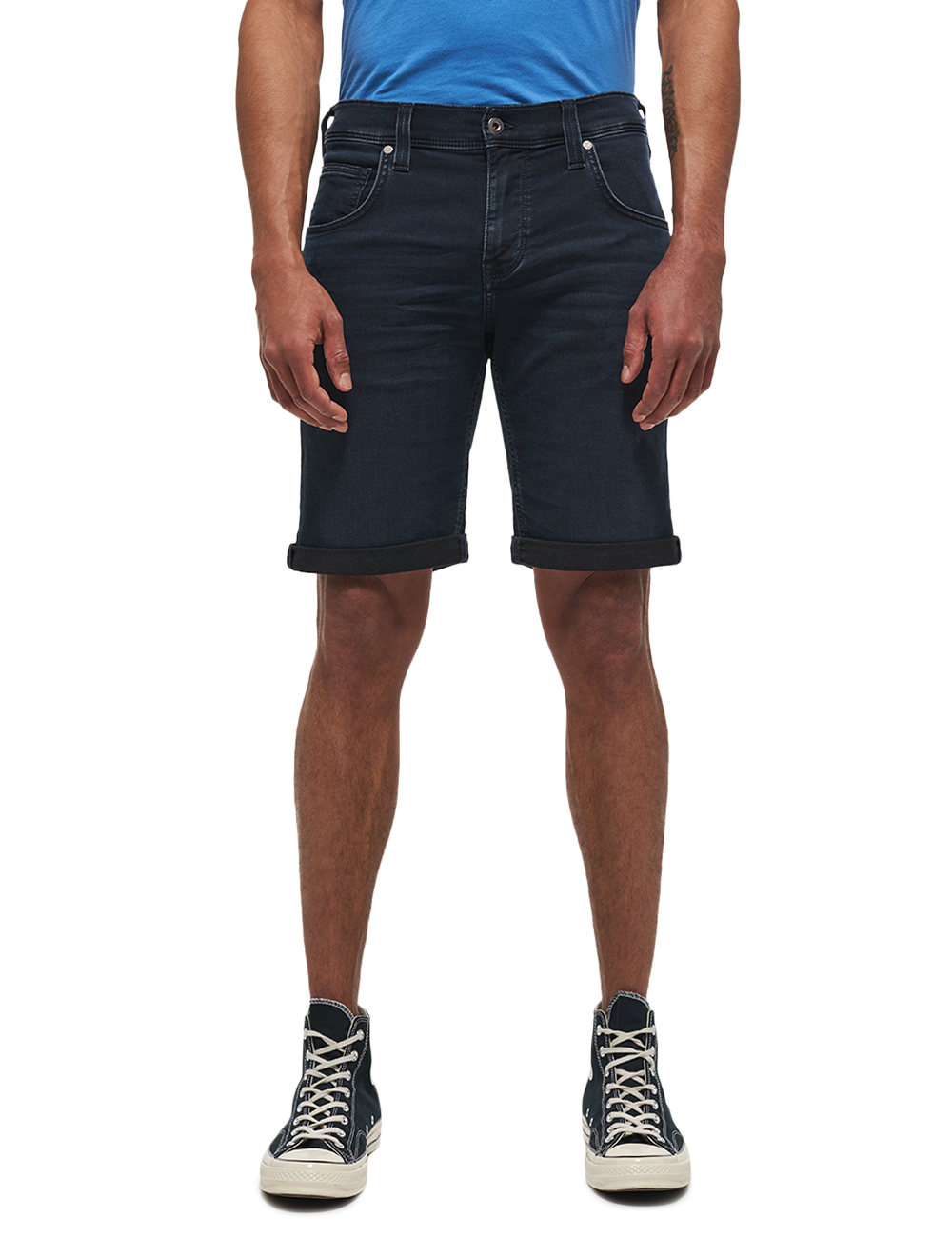 Mustang Chicago Shorts Z Regular Fit blue black von mustang