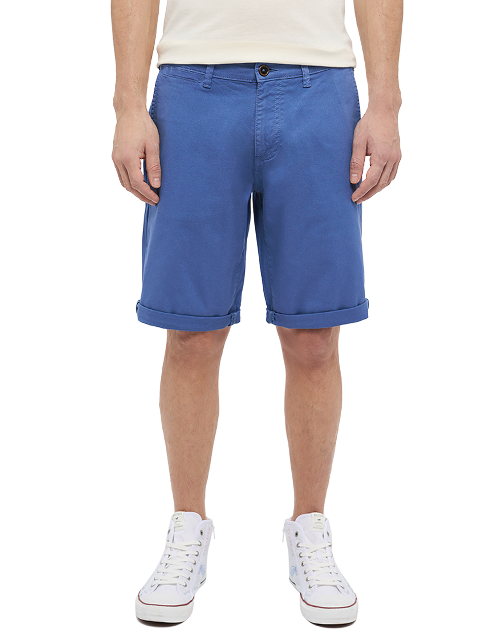 Mustang Classic Chino Short blau von mustang