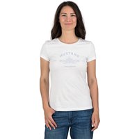 Mustang Damen T-Shirt Slim Fit S M L XL XXL von mustang