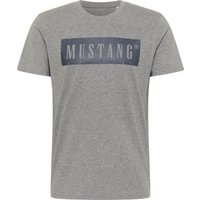 Mustang Herren T-Shirt ALEX C LOGO - Regular Fit von mustang