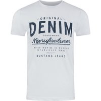Mustang Herren T-Shirt Mehrfarbig Rundhals Regular Fit S bis 6XL Mustang Herren T-Shirt Mehrfarbig Rundhals Regular Fit S bis 6XL von mustang