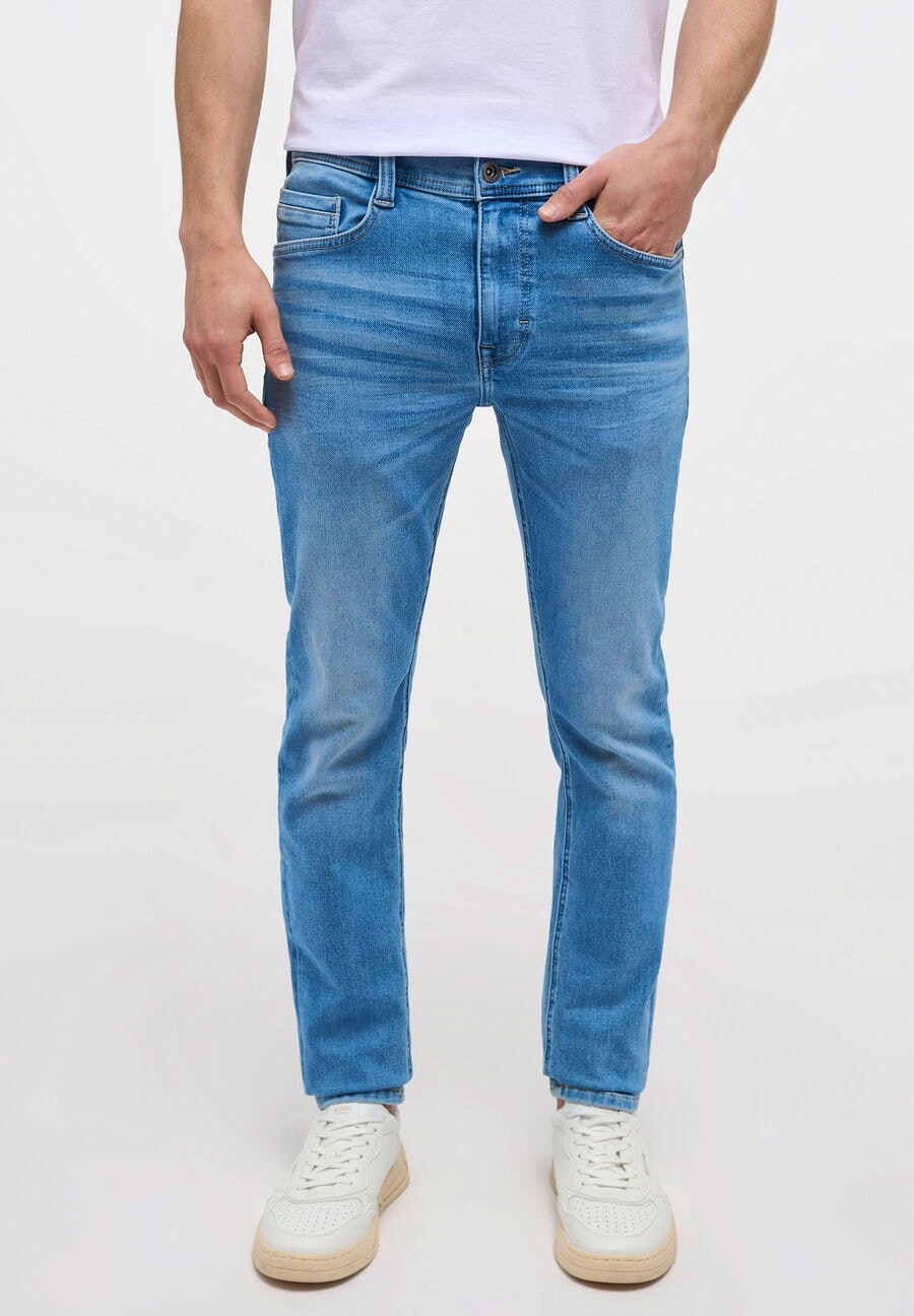 Mustang Jeans Oregon Slim Fit light blue  extra lang von mustang