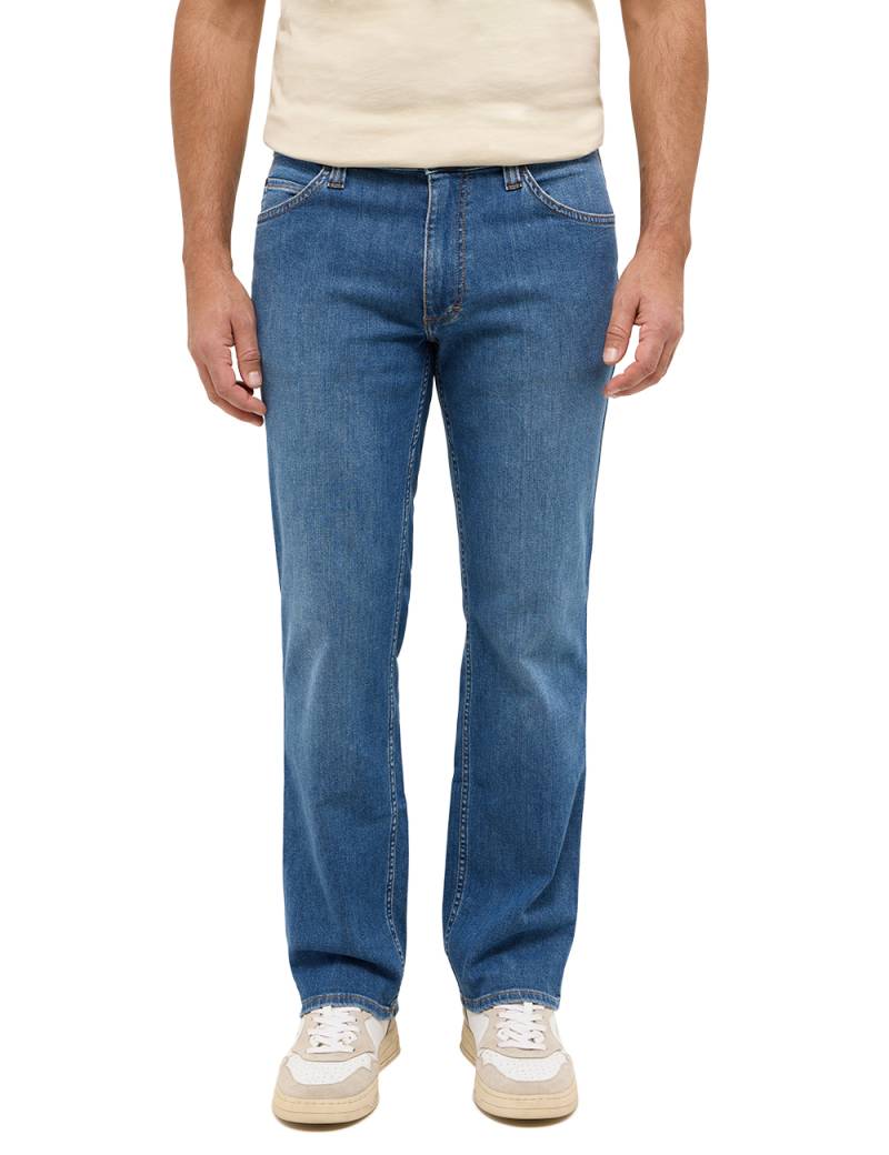 Mustang Jeans Tramper Straight Fit washed blue used extra lang von mustang