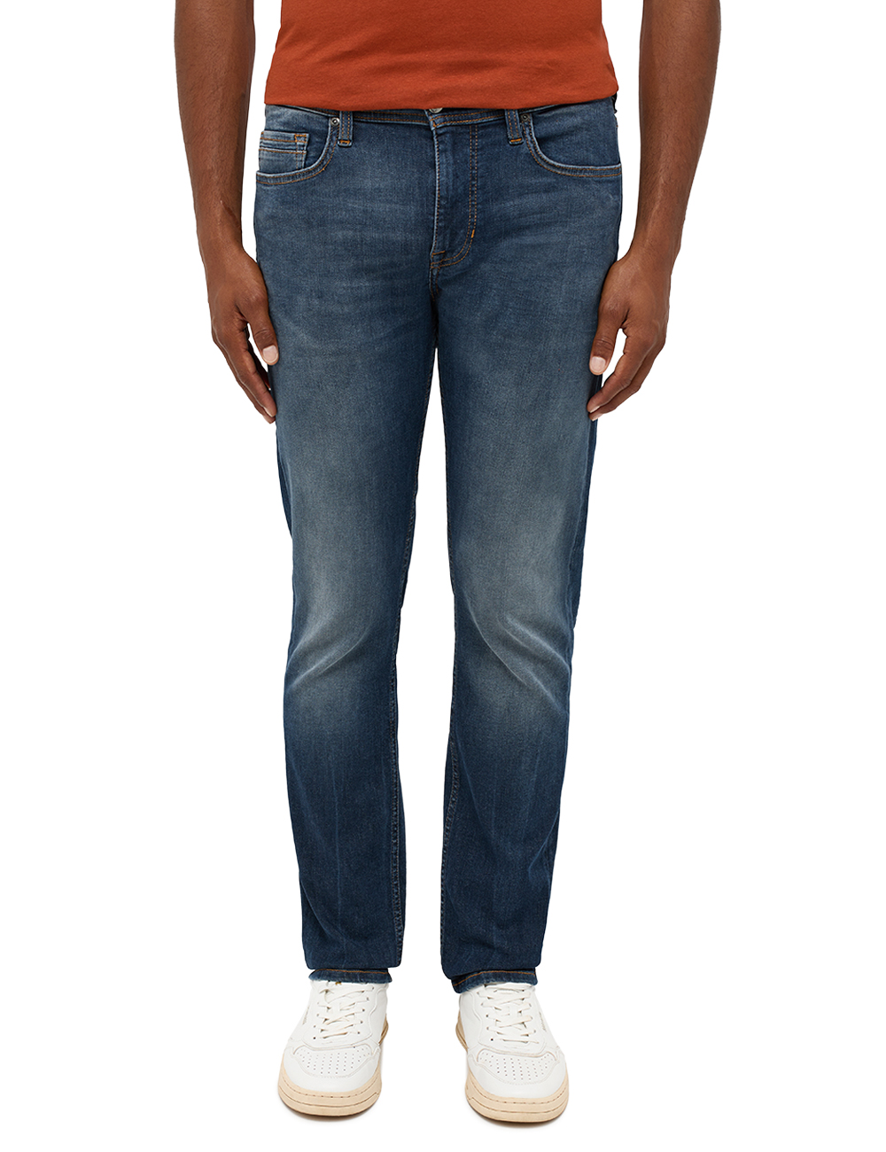 Mustang Jeans Vegas Slim Fit misty blue extra lang von mustang