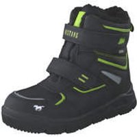 Mustang Klett Boots Jungen schwarz|schwarz|schwarz|schwarz|schwarz|schwarz|schwarz von mustang