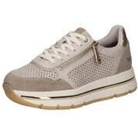 Mustang Plateau Sneaker Damen beige von mustang