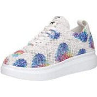 Mustang Plateau Sneaker Damen weiß von mustang