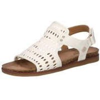 Mustang Sandale Damen weiß von mustang
