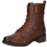 Mustang Schnürstiefelette Damen braun von mustang