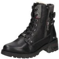 Mustang Schnürstiefelette Damen schwarz von mustang