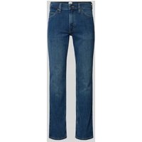 Mustang Straight Fit Jeans mit Label-Patch Modell 'TRAMPER' in Jeansblau, Größe 31/32 von mustang