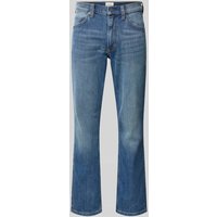 Mustang Straight Fit Jeans mit Label-Patch Modell 'TRAMPER' in Jeansblau, Größe 32/32 von mustang