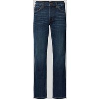 Mustang Straight Fit Jeans mit Label-Patch Modell 'TRAMPER' in Jeansblau, Größe 32/32 von mustang