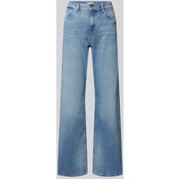 Mustang Wide Leg Jeans im 5-Pocket-Design Modell 'Madison' in Hellblau, Größe 31/30 von mustang