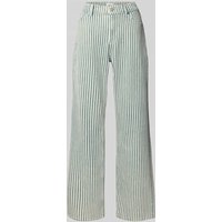 Mustang Wide Leg Jeans mit 5-Pocket-Design Modell 'Madison' in Blau, Größe 29/32 von mustang