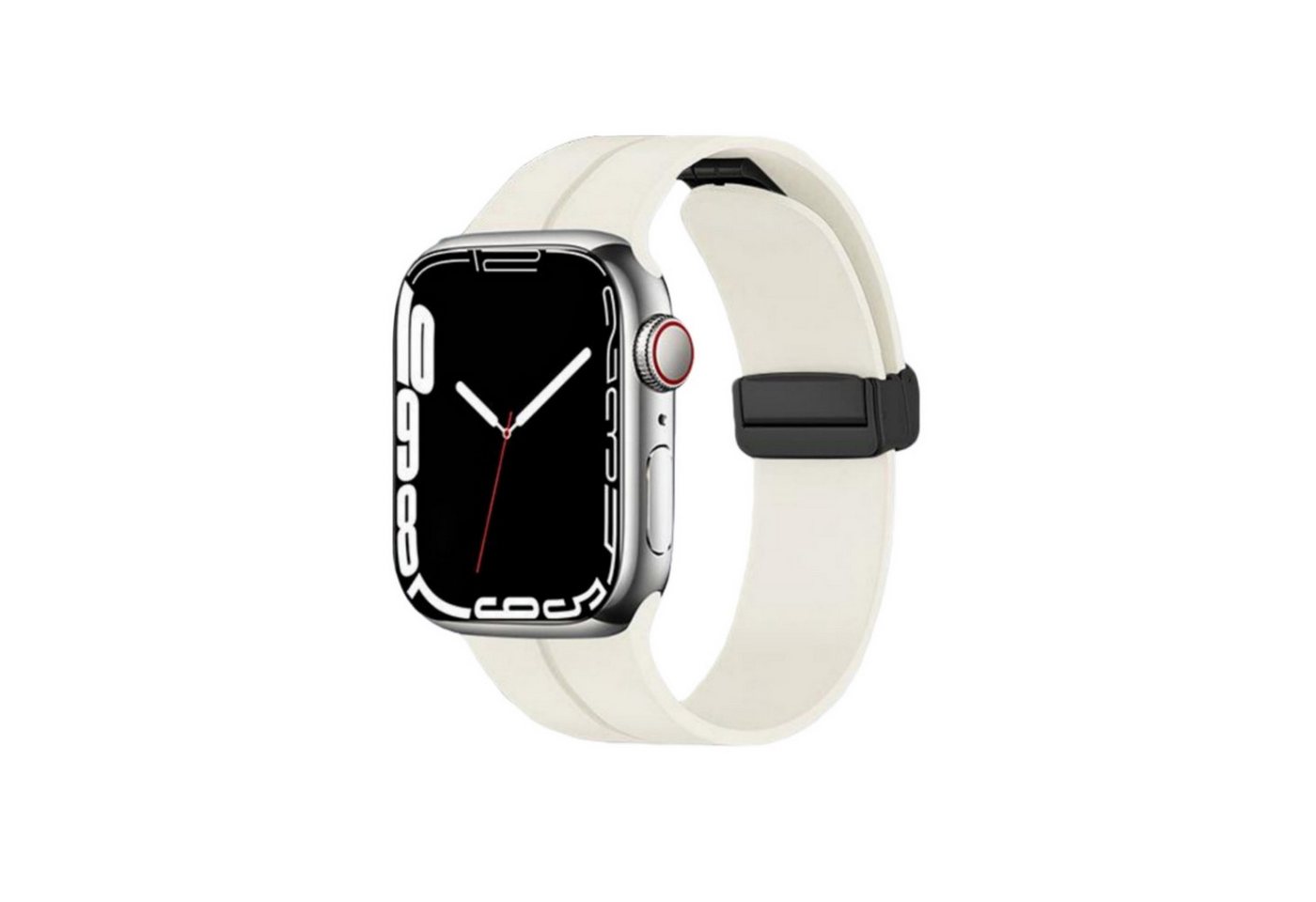 mutural Smartwatch-Armband Silikonarmband kompatibel mit Apple Watch – 38–49 mm von mutural