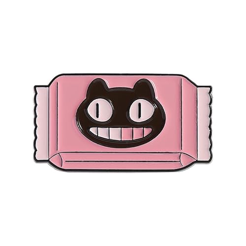 Brosche Katze & Keks – Süße & coole Zinklegierung Anstecknadel, QHXZ3978, Metall, Achat Brosche Katze & Keks – Süße & coole Zinklegierung Anstecknadel, QHXZ3978, Metall, Achat von muzoira