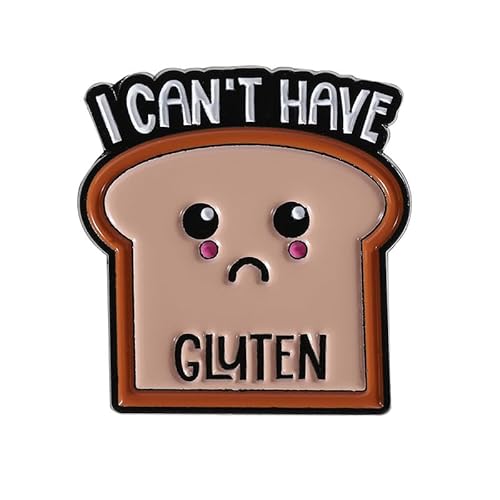 Brosche Toastbrosche – niedliche Cartoon-Anstecknadel für Jacken und Taschen, QHXZ4108, Metall, Achat Brosche Toastbrosche – niedliche Cartoon-Anstecknadel für Jacken und Taschen, QHXZ4108, Metall, Achat von muzoira