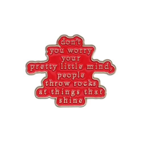 Broschenset mit Zitat und Blumenmotiv, minimalistische Sonnenblumen-Anstecknadel für Bücher, Taschen, Denim, verschiedene Szenen, Einheitsgröße Broschenset mit Zitat und Blumenmotiv, minimalistische Sonnenblumen-Anstecknadel für Bücher, Taschen, Denim, verschiedene Szenen, Einheitsgröße von muzoira