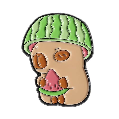 Capybara Brosche Set - Sommer Tier Pins für Jacken & Taschen, QHXZ4131, Metall, Achat Capybara Brosche Set - Sommer Tier Pins für Jacken & Taschen, QHXZ4131, Metall, Achat von muzoira